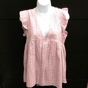 Mustard Seed blouse, Medium